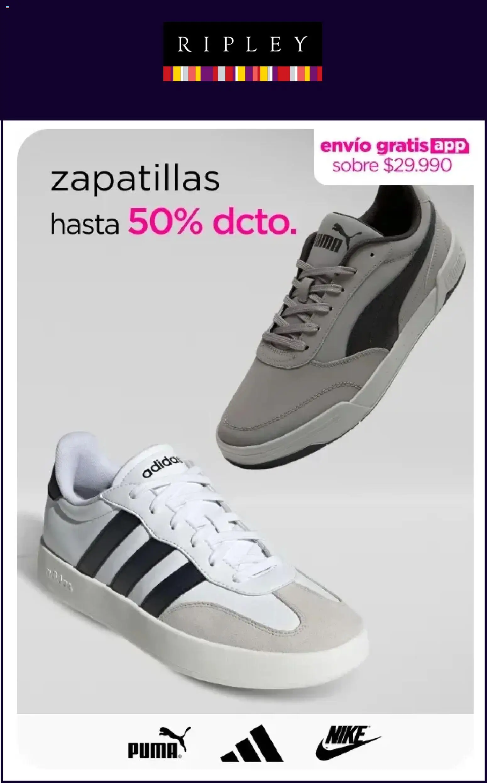 Ripley ofertas  │ válido desde el 23.10.2025 | Página: 11 | Productos: Sobre, Zapatillas