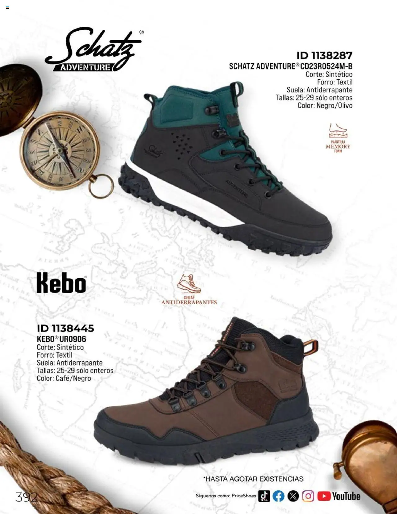 Nuevas ofertas de Price Shoes válidas en toda la República Mexicana desde el 05.05.2025. ¡Encuentra las mejores ofertas en Price Shoes catálogo Todo En 1 2025! | Página: 390