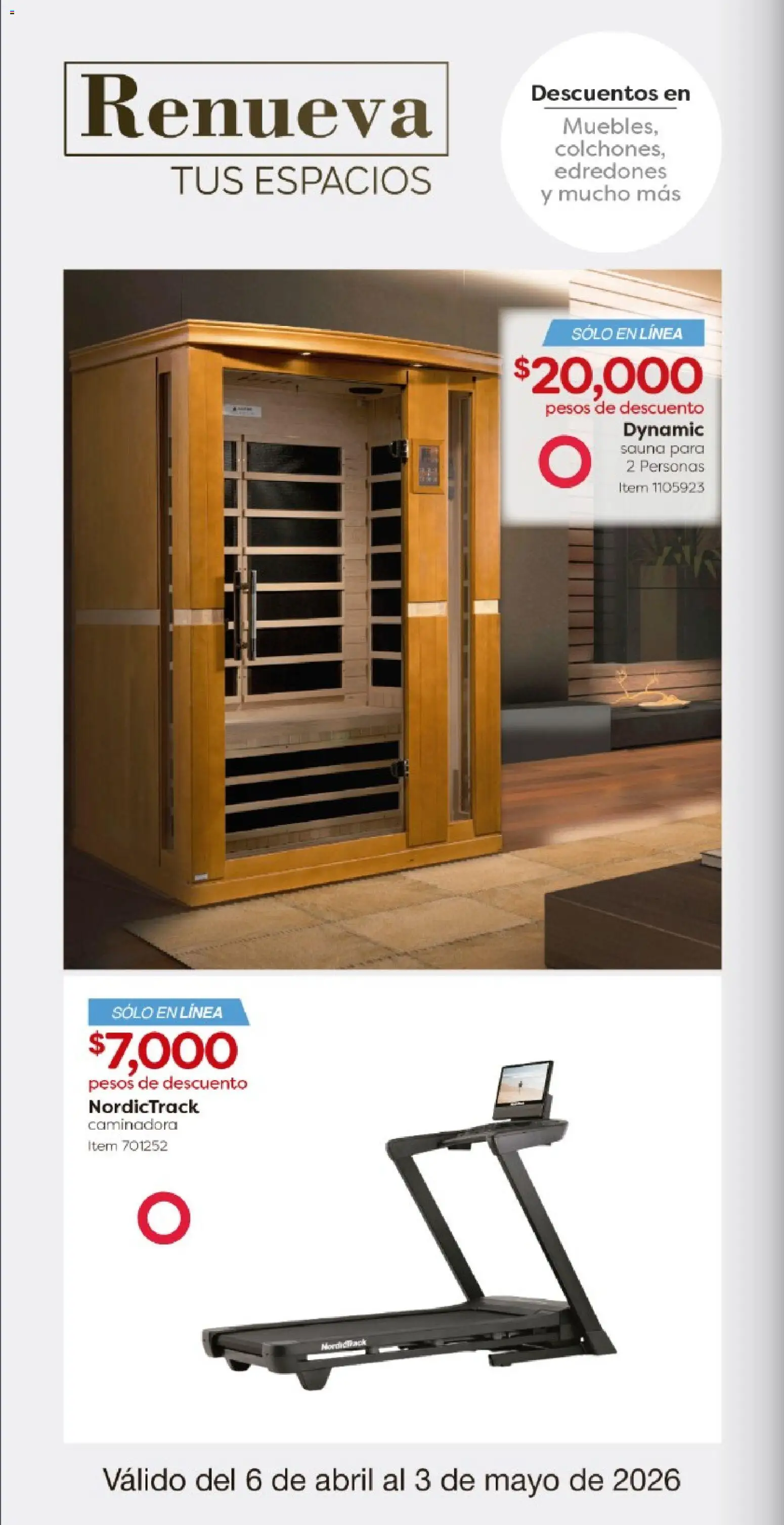 Nuevas ofertas de Costco válidas en toda la República Mexicana desde el 06.04.2026. ¡Encuentra las mejores ofertas en Costco catálogo! | Página: 20