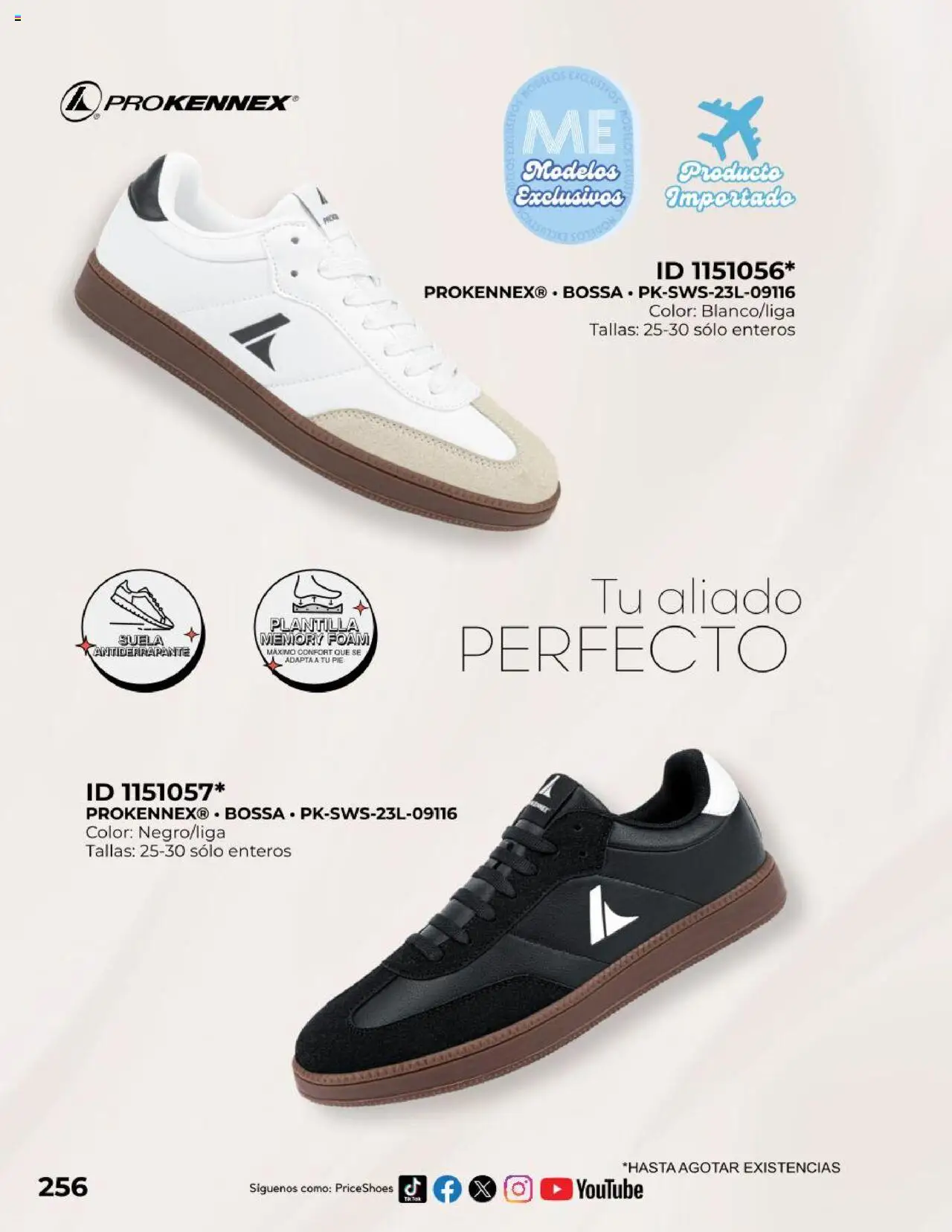 Nuevas ofertas de Price Shoes válidas en toda la República Mexicana desde el 19.10.2025. ¡Encuentra las mejores ofertas en Price Shoes catálogo Exclusivos 2025! | Página: 256