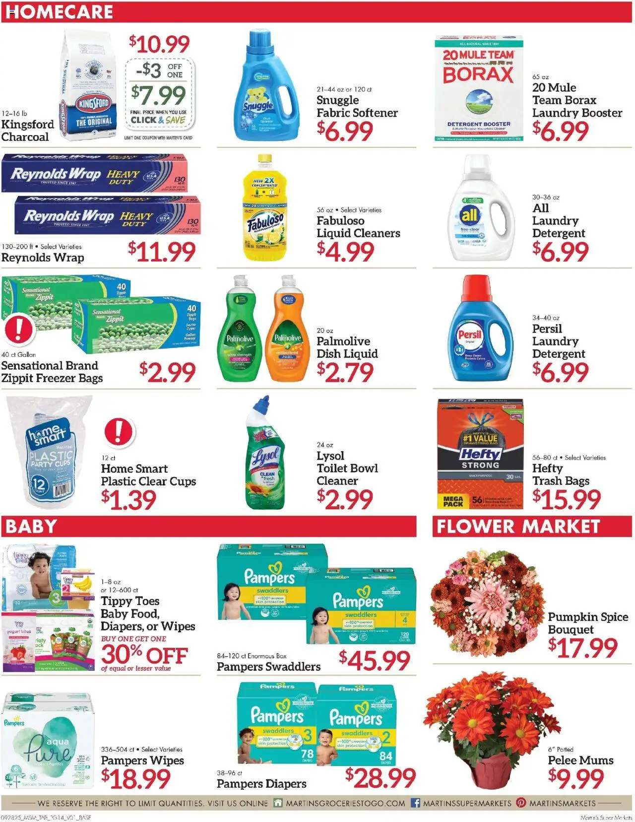 Martin’s Weekly Ad - valid from 28.09.2025 | Page: 14 | Products: Box, Fabric softener, Detergent, Pumpkin