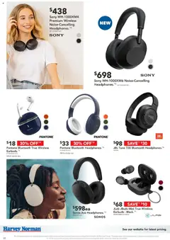 Preview of Harvey Norman  Catalogue  - valid from 17.10.2025 | Page: 20 | Products: Accessories, Headphones