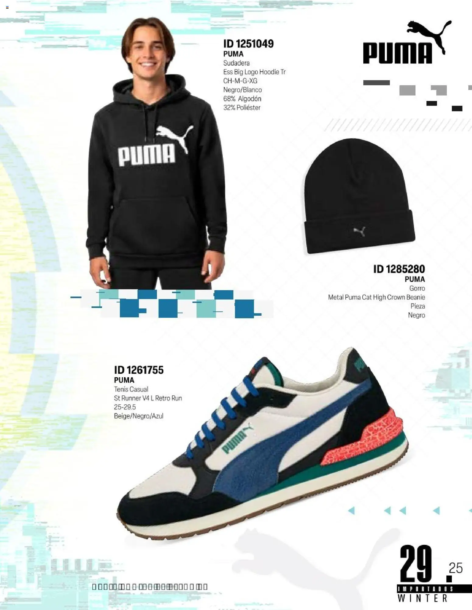 Nuevas ofertas de Price Shoes válidas en toda la República Mexicana desde el 11.11.2025. ¡Encuentra las mejores ofertas en Price Shoes catálogo Importados Winter 2025  ! | Página: 29 | Productos: Tenis, Algodón, Sudadera