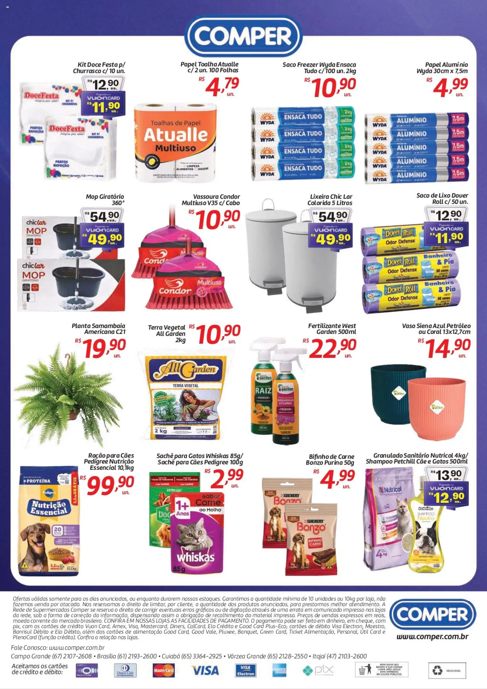 Comper Folheto - válido de 06.04.2026 | Página: 2 | Produtos: Freezer, Pia, Granulado, Cabo