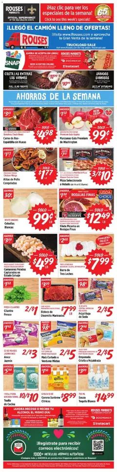 Preview of Rouses weekly ads valid from 03.09.2025