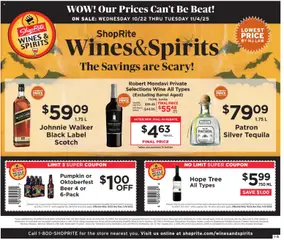 Preview of ShopRite weekly ads valid from 22.10.2025