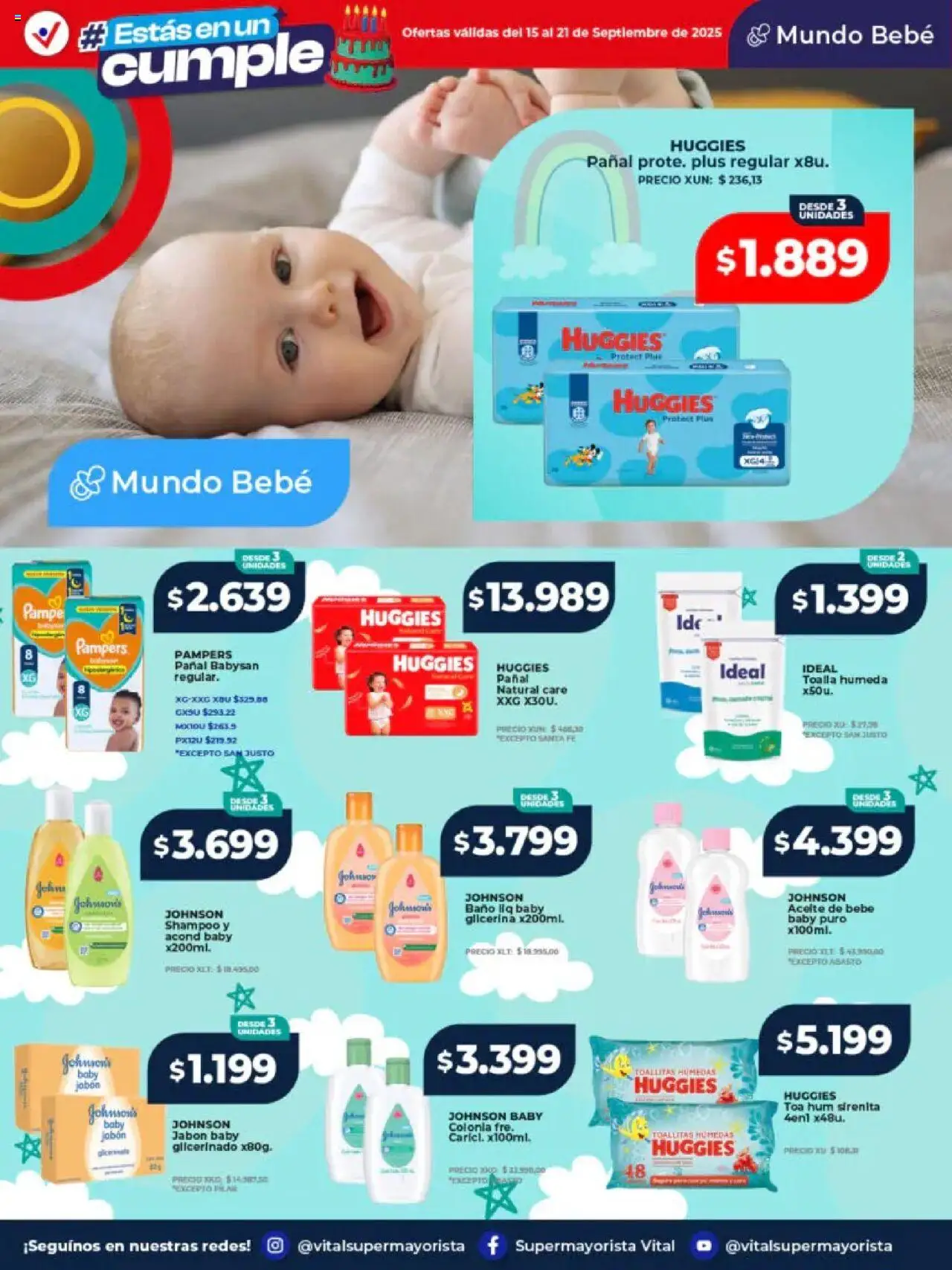 Vital - Ofertas │ válido desde el 15.09.2025 | Página: 6 | Productos: Toalla, Baño, Aceite, Jabón