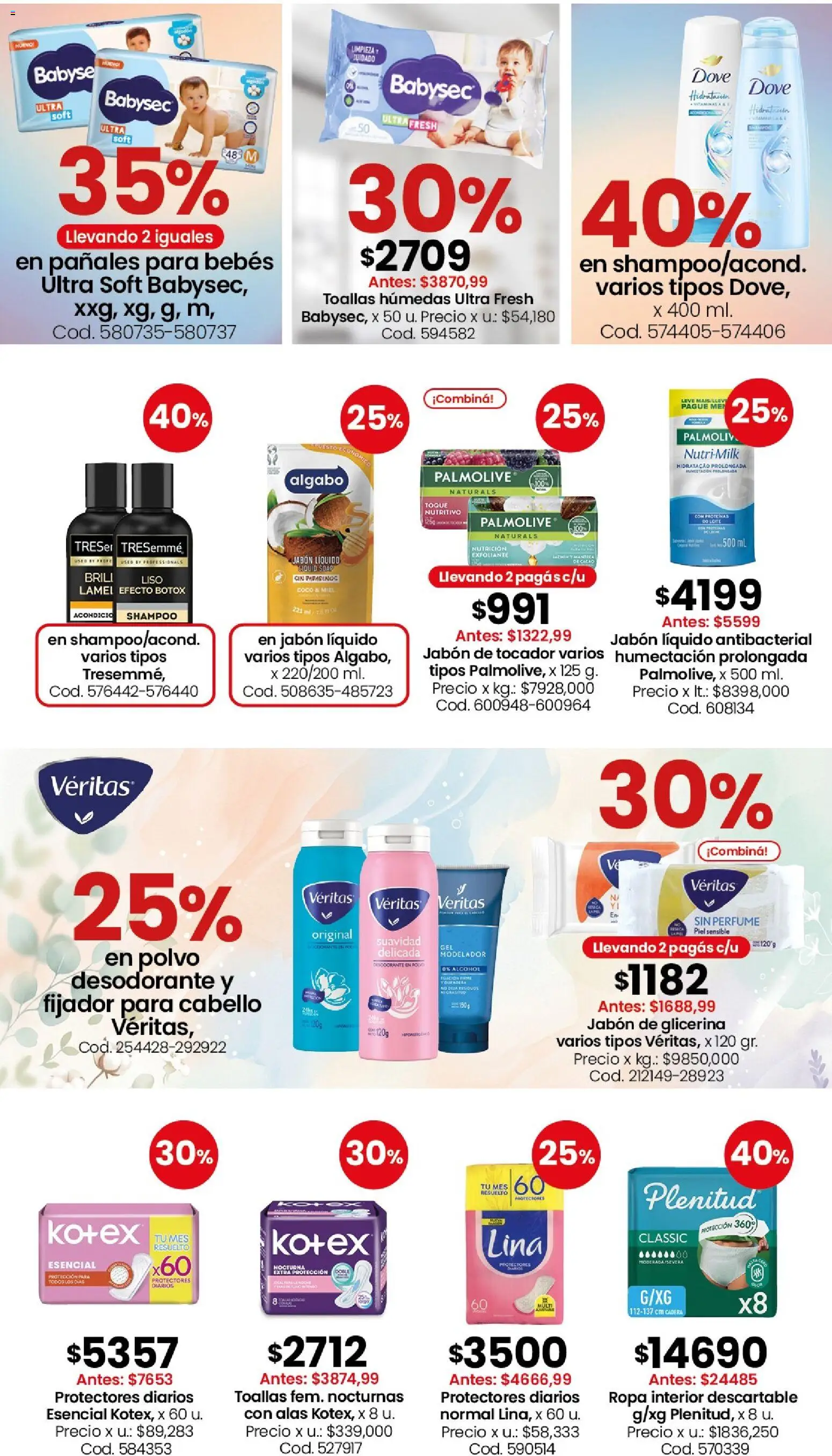 Coto - Ofertas Semanales │ válido desde el 20.04.2026 | Página: 4 | Productos: Polvo, Jabón, Ropa interior, Pañales