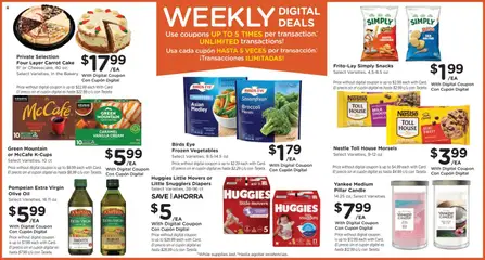 Preview of Smith's weekly ads valid from 01.04.2026 | Page: 7 | Products: Bakery, Broccoli, Oil, Coffee