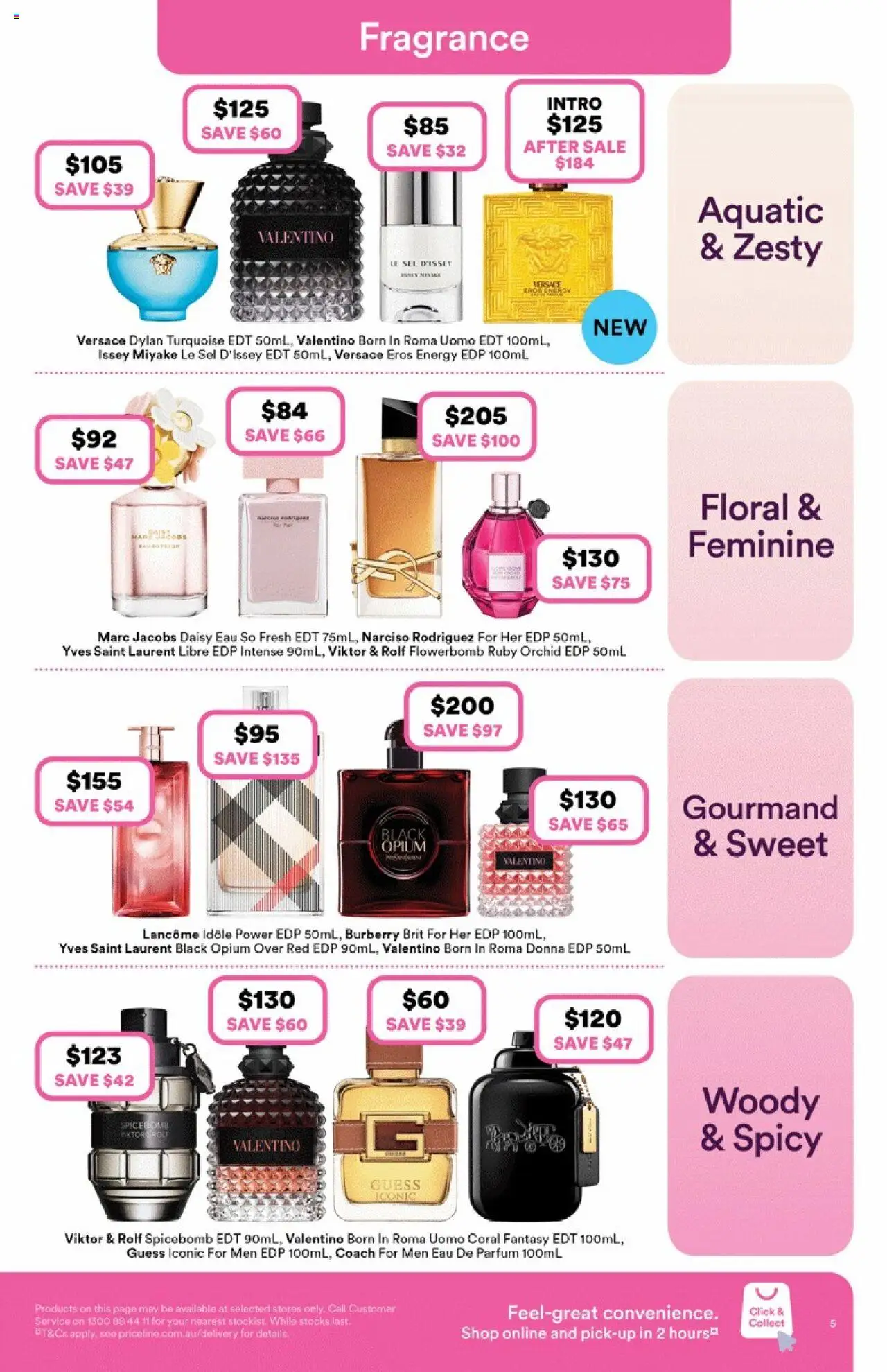 Priceline Pharmacy catalogue - valid from 14.08.2025 | Page: 5 | Products: Floral, Fragrance