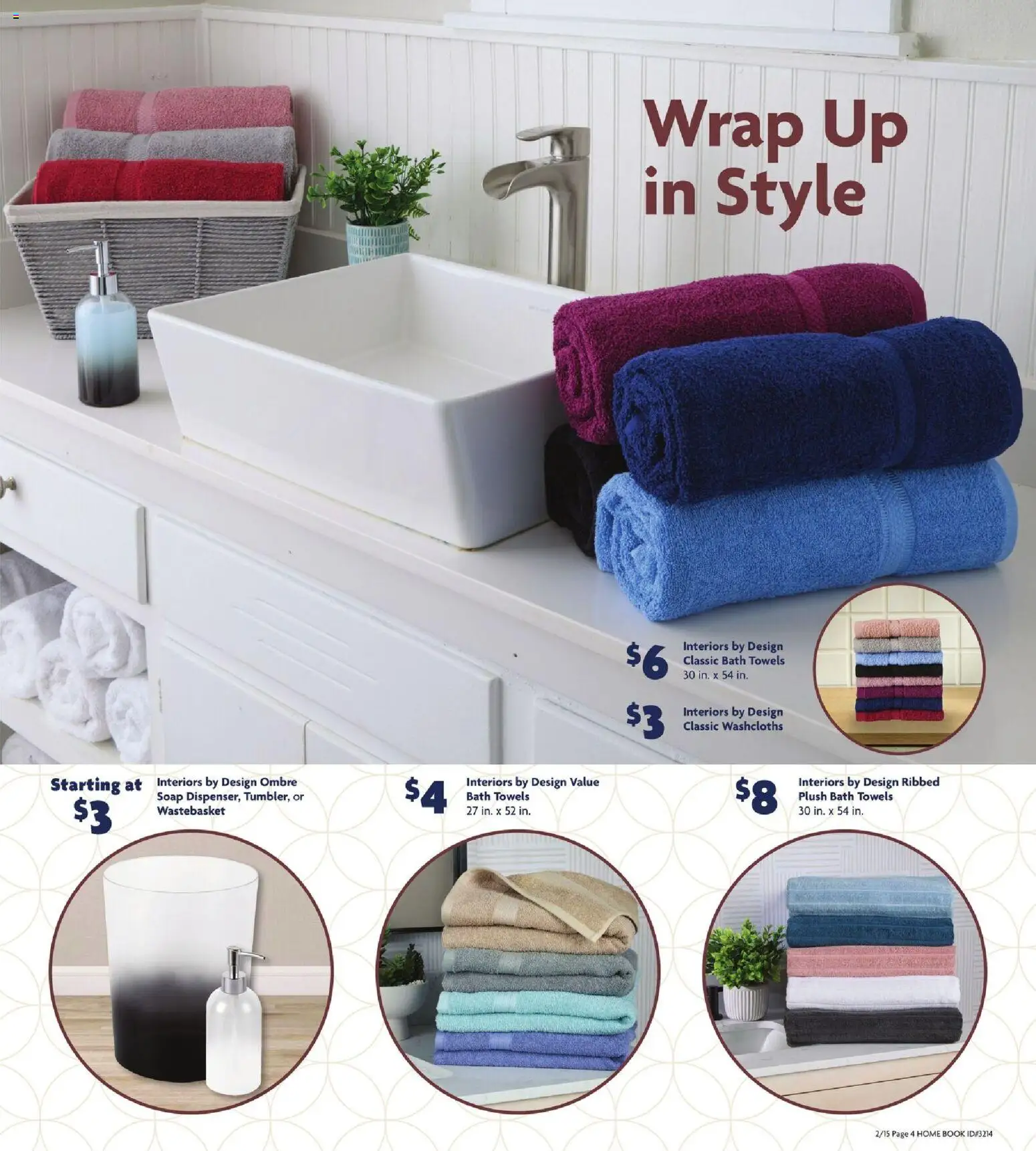 Family Dollar Home Book - valid from 15.02.2026 | Page: 7 | Products: Bath, Soap