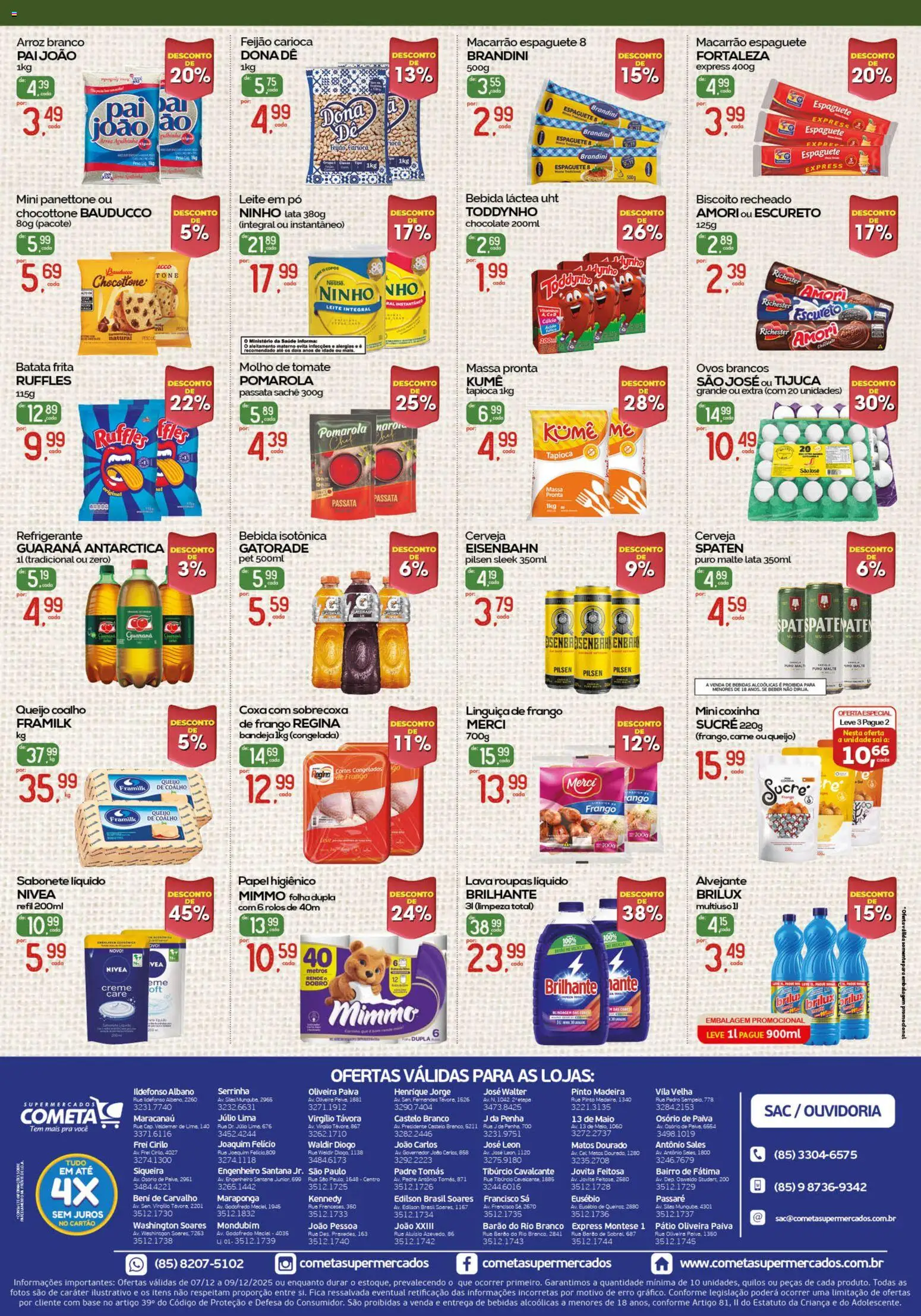 Cometa Supermercados Folheto - válido de 07.12.2025 | Página: 2