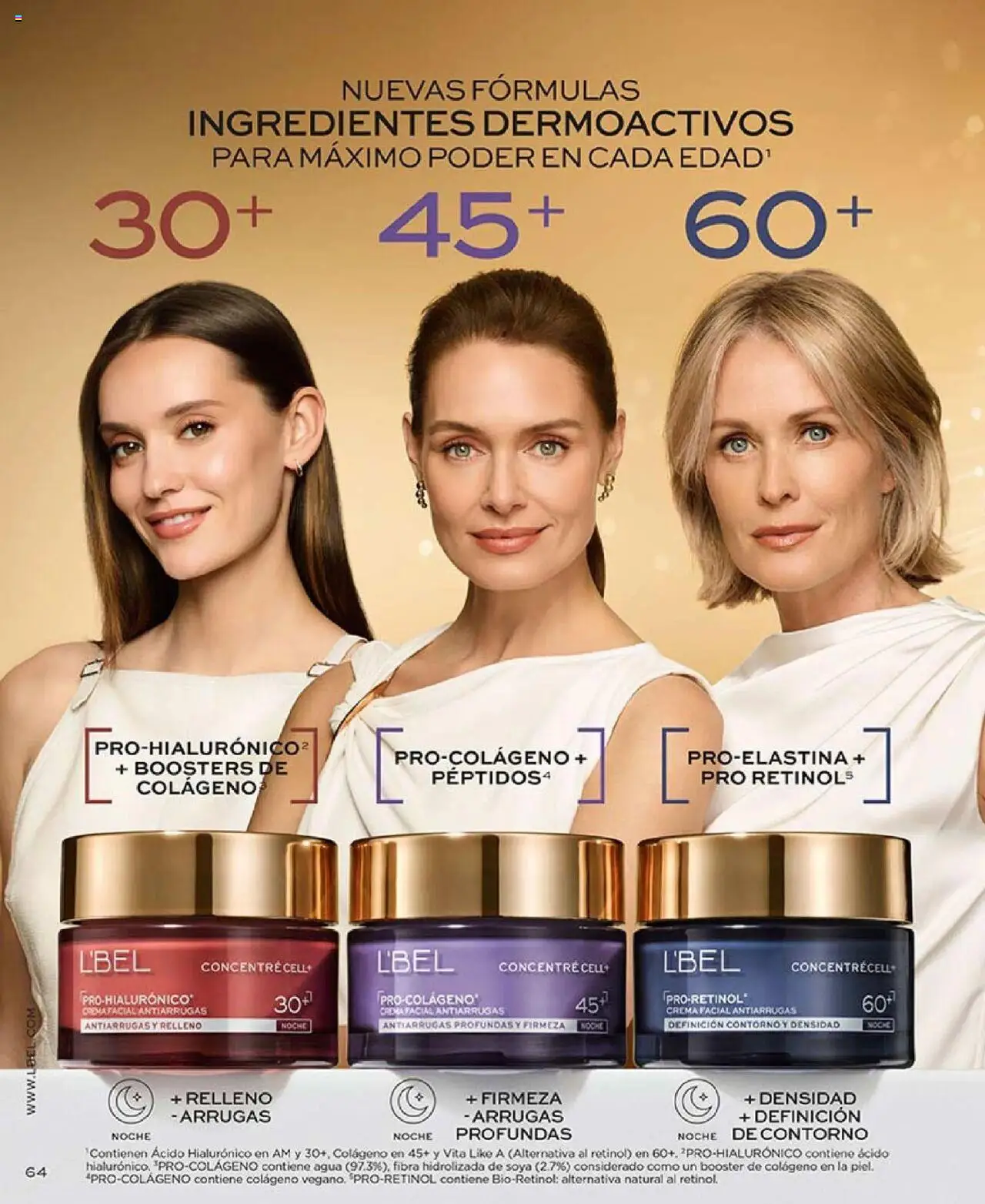 Catálogo L'Bel Campaña 14 │ válido desde el 01.09.2025 | Página: 64 | Productos: Contorno, Agua, Crema