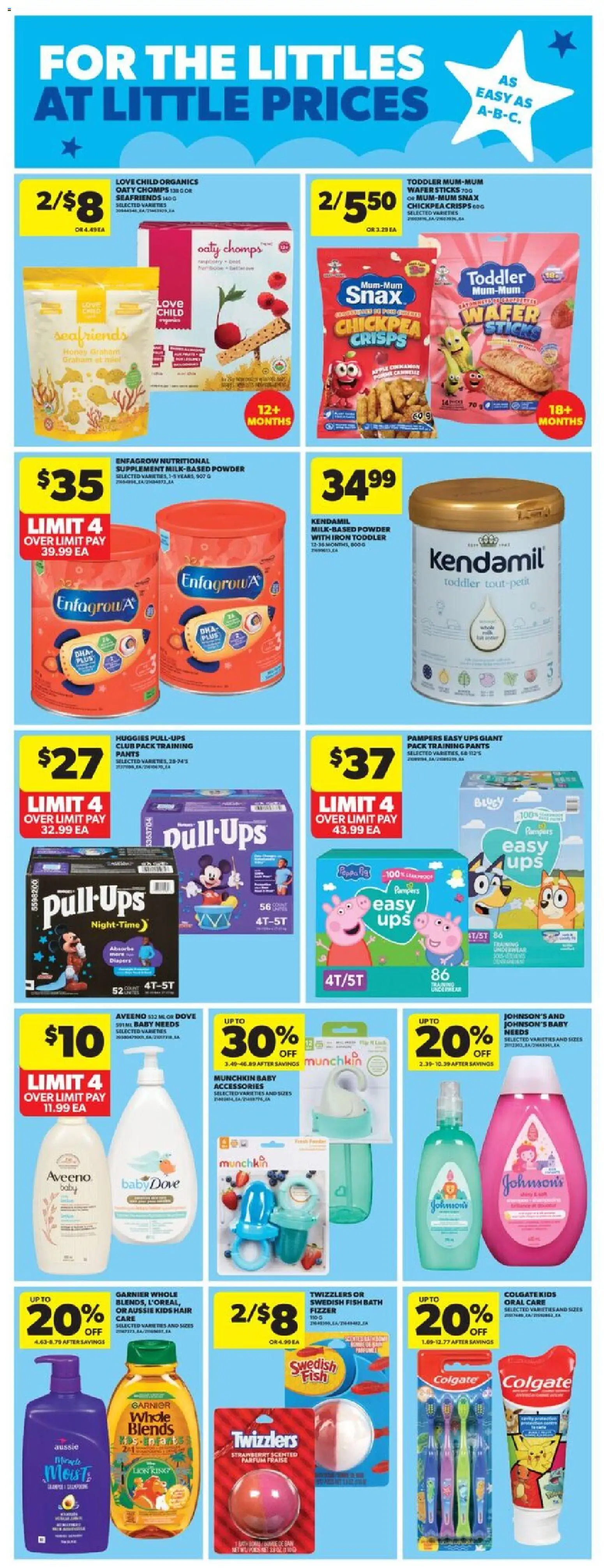 Real Canadian Superstore flyer valid from 26.03.2026 | Page: 28 | Products: Fish, Bath, Milk, Pants