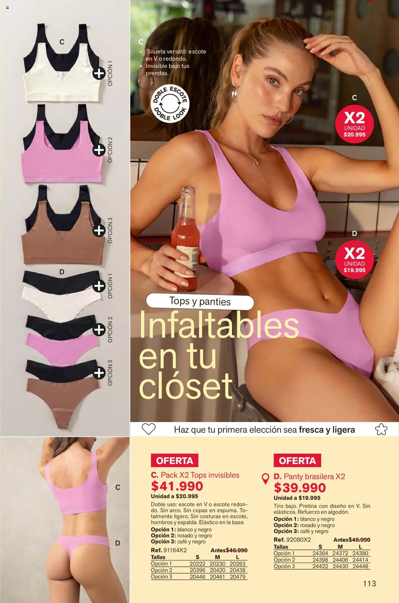 Leonisa revista - valida desde el 01.09.2025 | Página: 113 | Productos: Clóset, Café