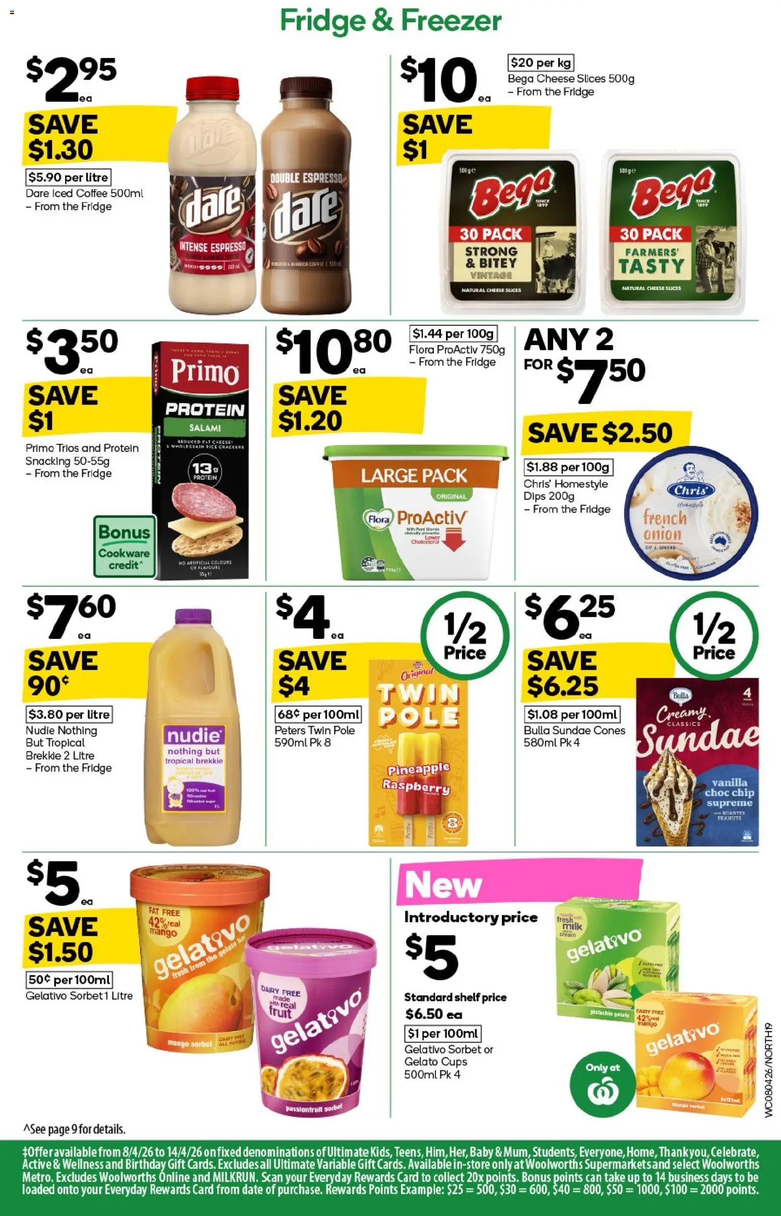 Woolworths catalogue - valid from 08.04.2026 | Page: 19 | Products: Coffee, Rice, Date, Freezer
