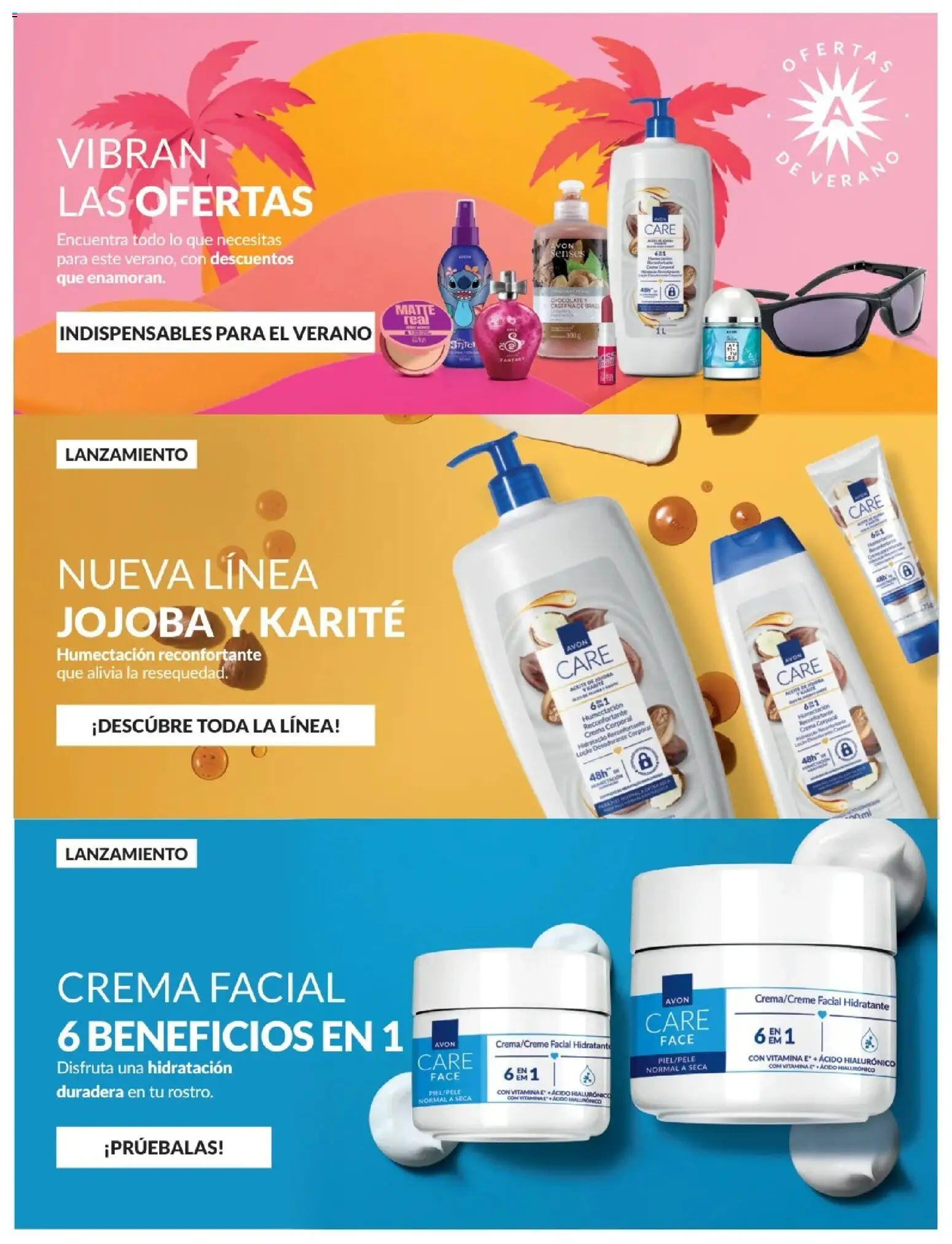 Catálogo Avon válido desde 01.01.2026 | Página: 4 | Productos: Desodorante, Chocolate, Crema