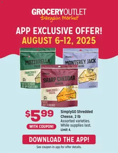 Preview of Grocery Outlet weekly ads valid from 06.08.2025