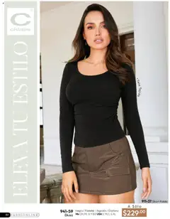 Vista previa de Cklass - Catálogo Invierno, nuevo folleto de la tienda, válido en México a partir del 16.09.2025 | Página: 38 | Productos: Blusa, Algodón, Falda, Short