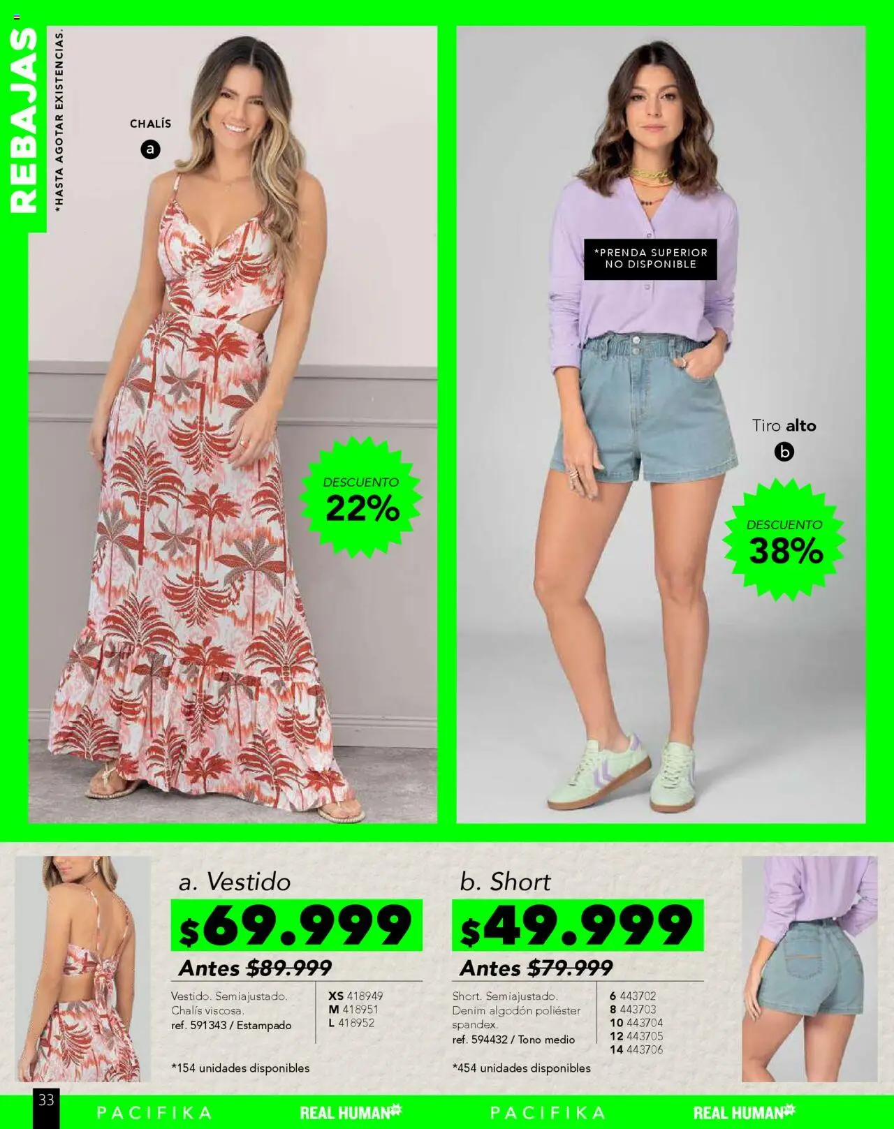Pacifika revista - valida desde el 01.08.2025 | Página: 229 | Productos: Algodón, Short, Vestido