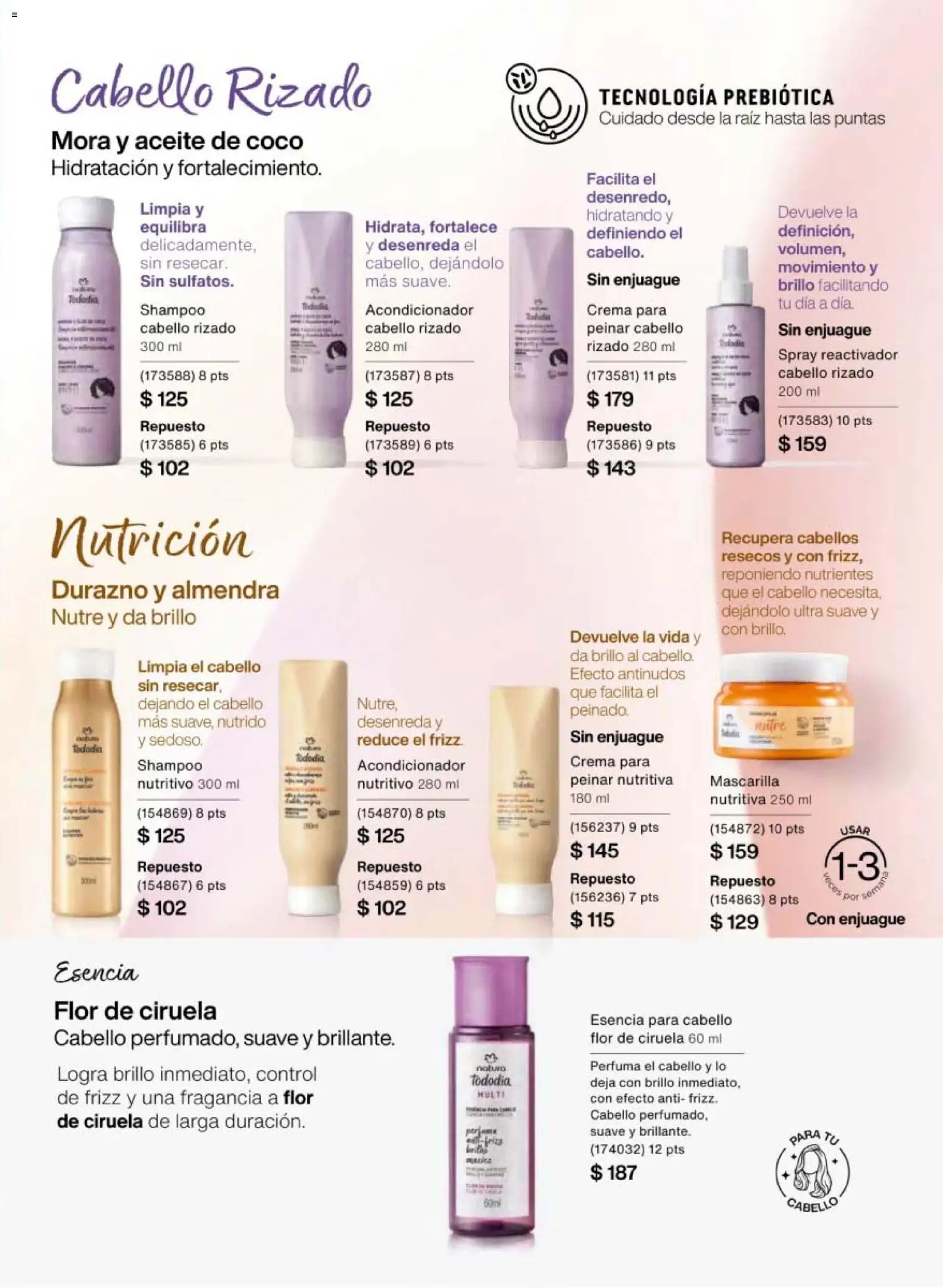 Nuevas ofertas de Natura válidas en toda la República Mexicana desde el 10.01.2026. ¡Encuentra las mejores ofertas en Natura campaña 2 2026! | Página: 161 | Productos: Crema, Almendra, Fragancia, Acondicionador