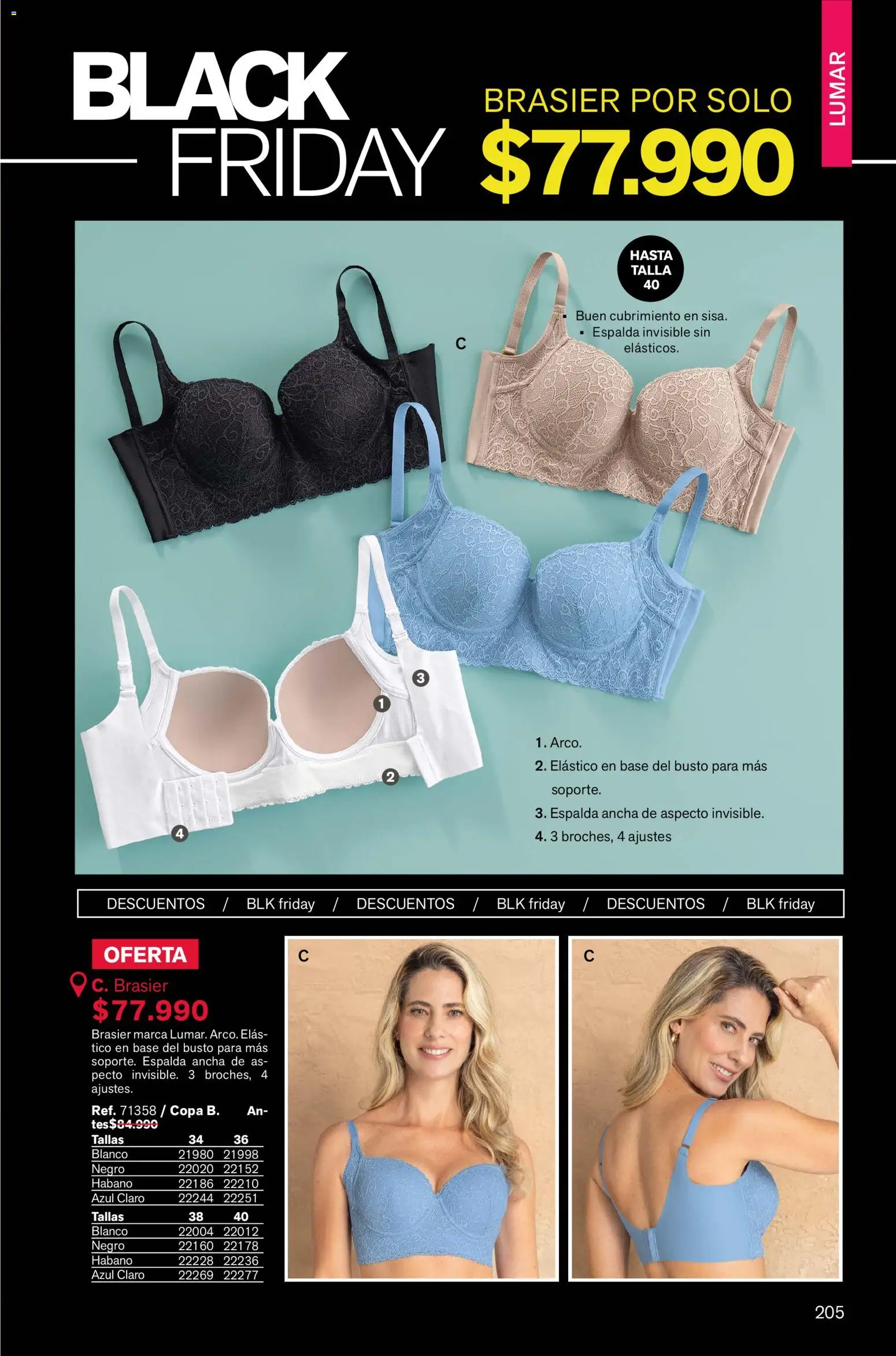 Leonisa revista - valida desde el 13.11.2025 | Página: 205 | Productos: Brasier