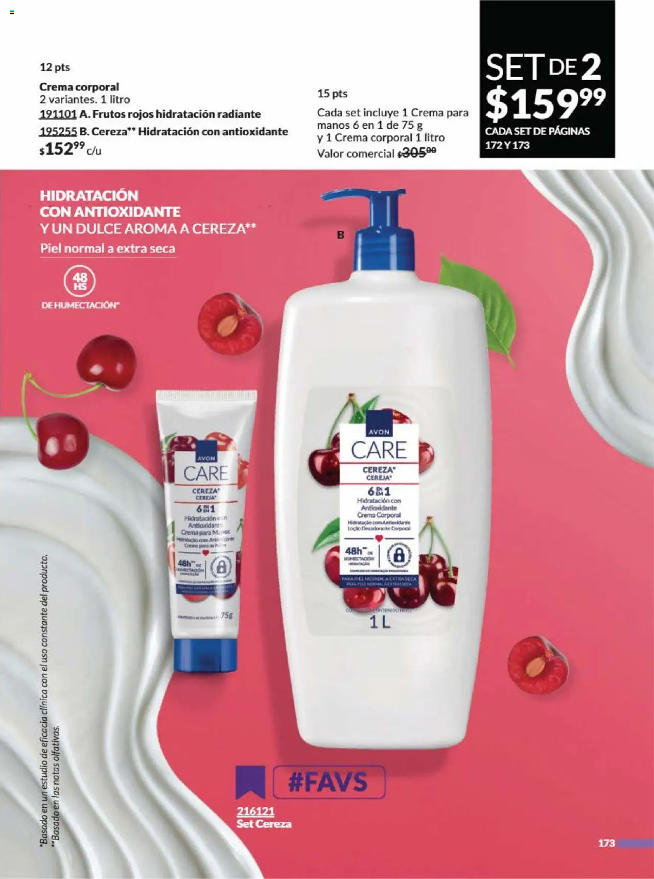 Nuevas ofertas de AVON válidas en toda la República Mexicana desde el 09.08.2025. ¡Encuentra las mejores ofertas en AVON - Campaña 13 2025! | Página: 183 | Productos: Desodorante, Crema, Radiante, Crema corporal