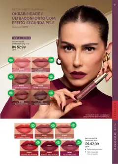 Eudora - Revista 5/2026 - Pré-Visualização do folheto da loja Eudora, válido de 11.03.2026 | Página: 97 | Produtos: Maquiagem, Batom, Segunda pele