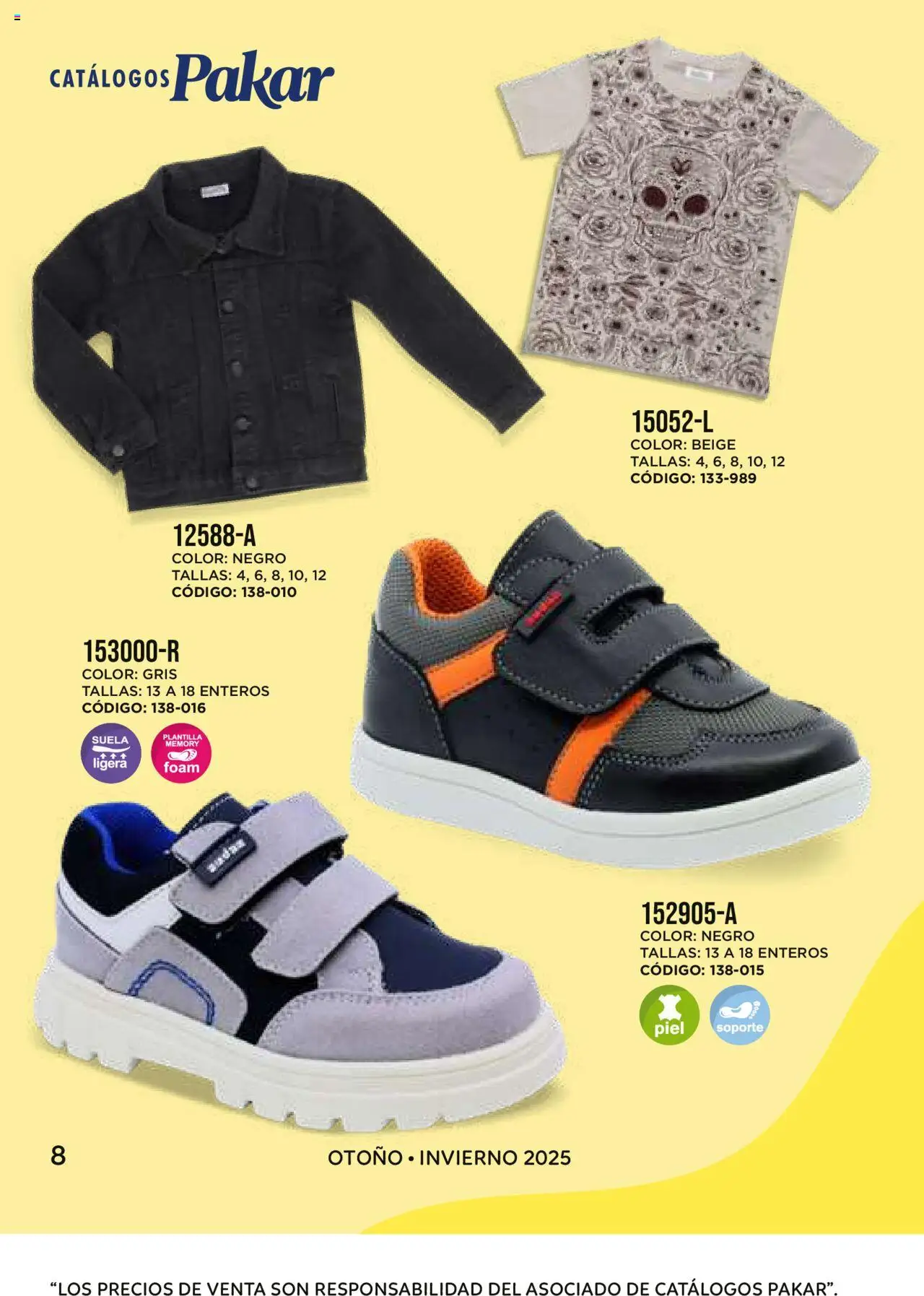 Nuevas ofertas de SC Pakar válidas en toda la República Mexicana desde el 24.07.2025. ¡Encuentra las mejores ofertas en SC Pakar - Catálogo Audaz otoño / invierno! | Página: 8