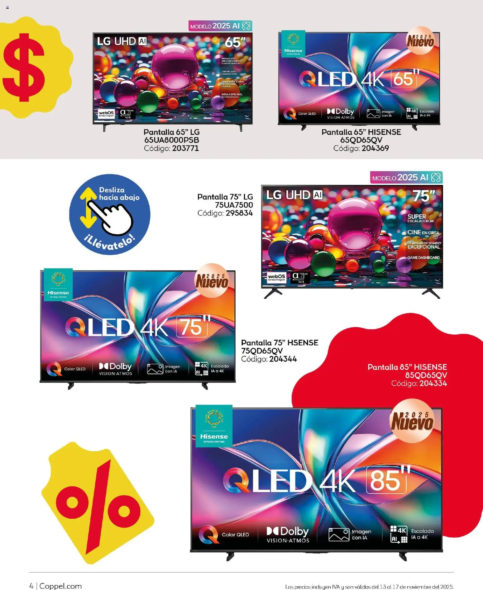 Nuevas ofertas de Coppel válidas en toda la República Mexicana desde el 13.11.2025. ¡Encuentra las mejores ofertas en Coppel Buen Fin! | Página: 5