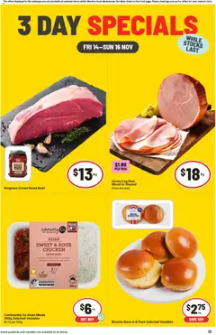 Preview of IGA 3 Day Specials WA - valid from 14.11.2025