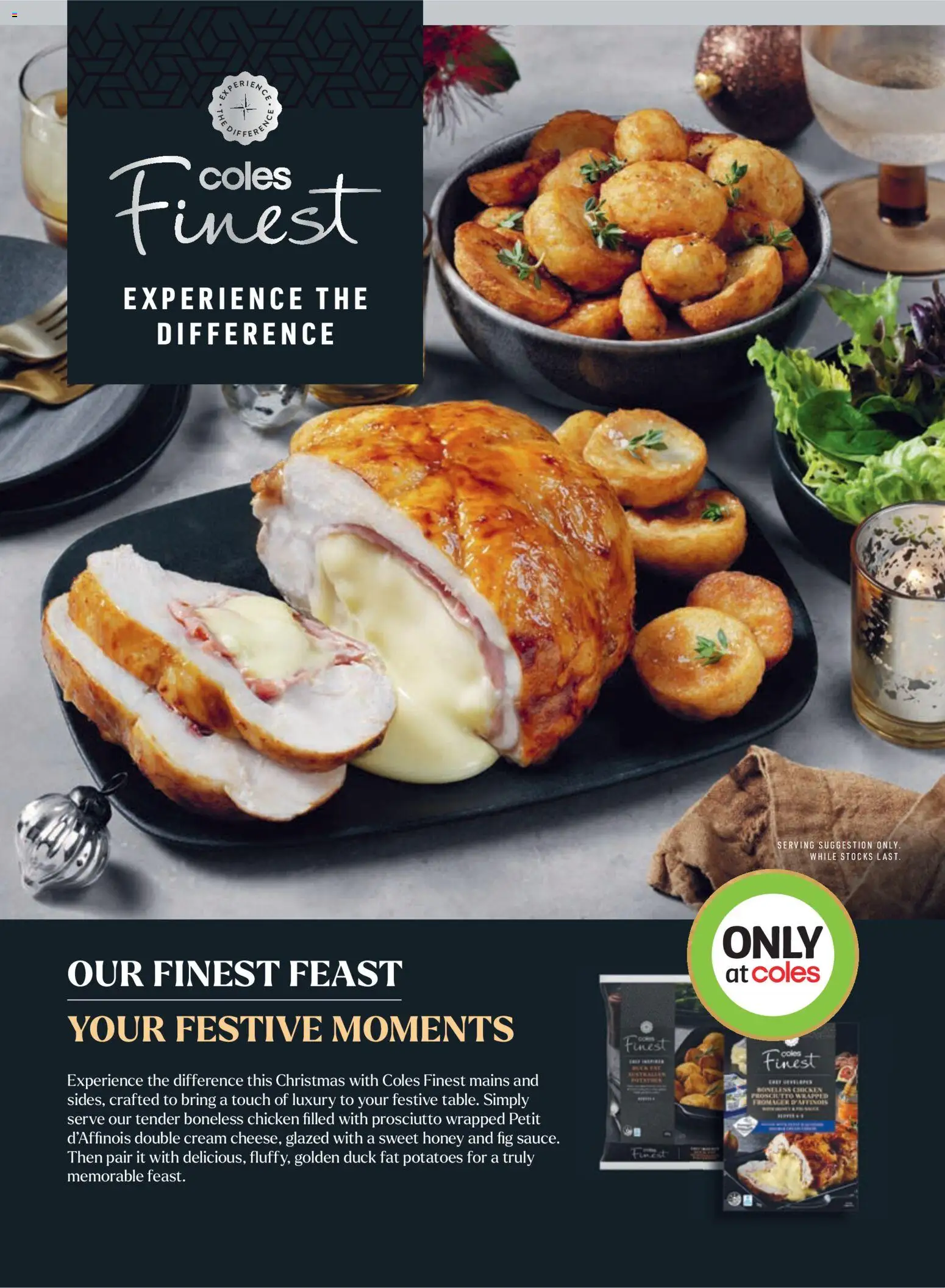 Coles catalogue - valid from 04.12.2025 | Page: 4 | Products: Honey, Chicken, Cream, Potatoes