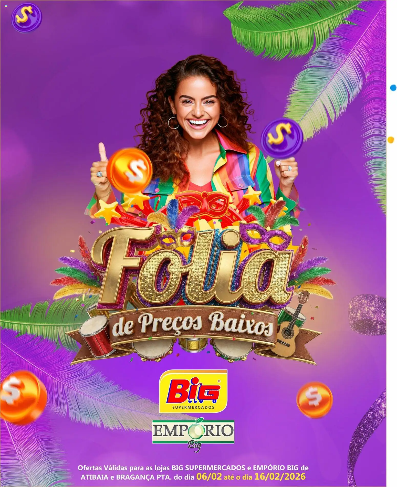 Big Supermercados Folheto - válido de 06.02.2026 | Página: 1