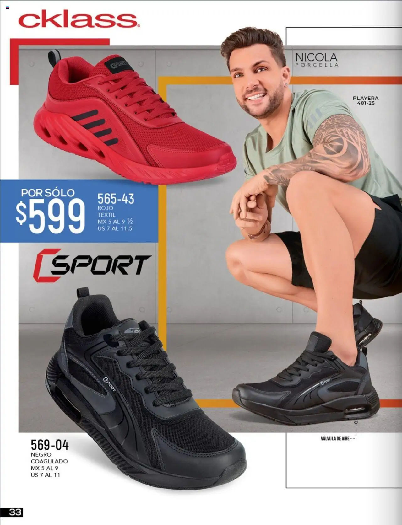 Nuevas ofertas de Cklass válidas en toda la República Mexicana desde el 06.01.2025. ¡Encuentra las mejores ofertas en Cklass catálogo Calzado Caballero! | Página: 18 | Productos: Válvula, Playera