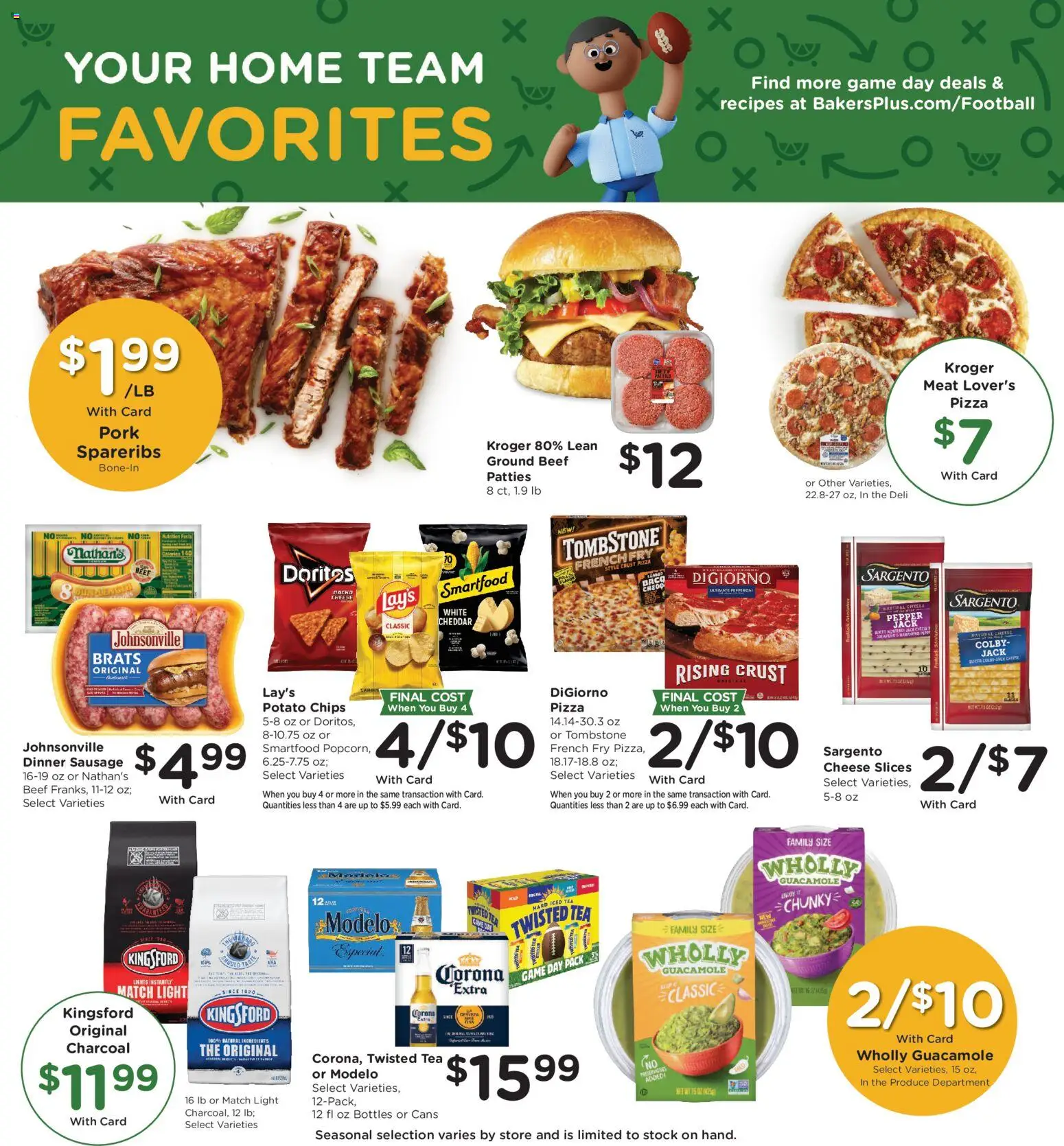 Baker's Weekly Ad - valid from 02.01.2026 | Page: 8 | Products: Pork, Tea, Sausage, Game