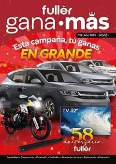 Vista previa de Fuller - Revista Gana Más C13, nuevo folleto de la tienda, válido en México a partir del 01.10.2025