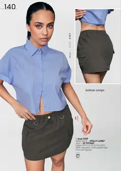 Vista previa de Price Shoes catálogo Cierre De Temporada , nuevo folleto de la tienda, válido en México a partir del 27.11.2025 | Página: 140 | Productos: Blusa, Falda, Short