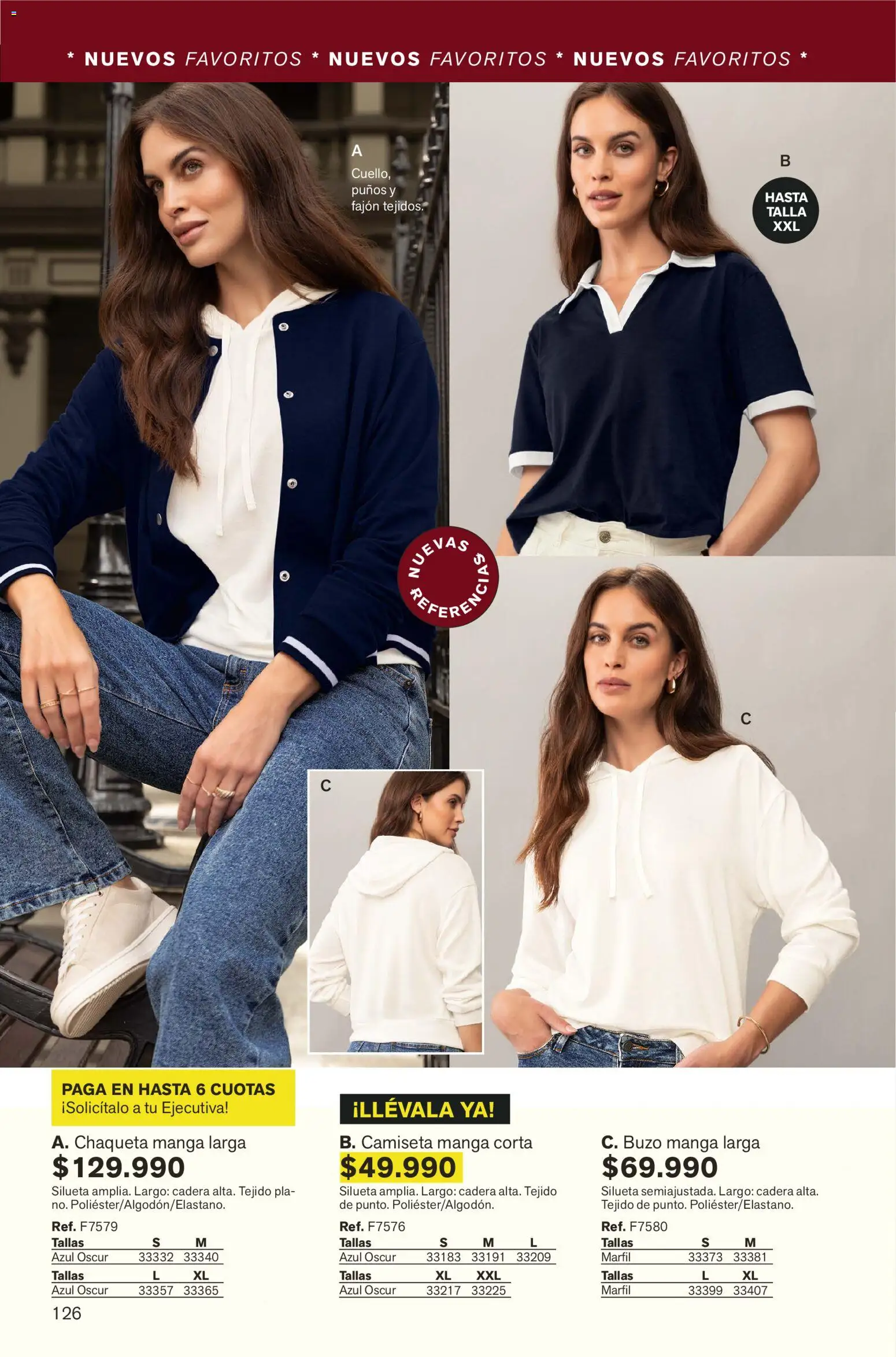 Leonisa revista - valida desde el 01.02.2026 | Página: 126 | Productos: Buzo, Camiseta, Chaqueta