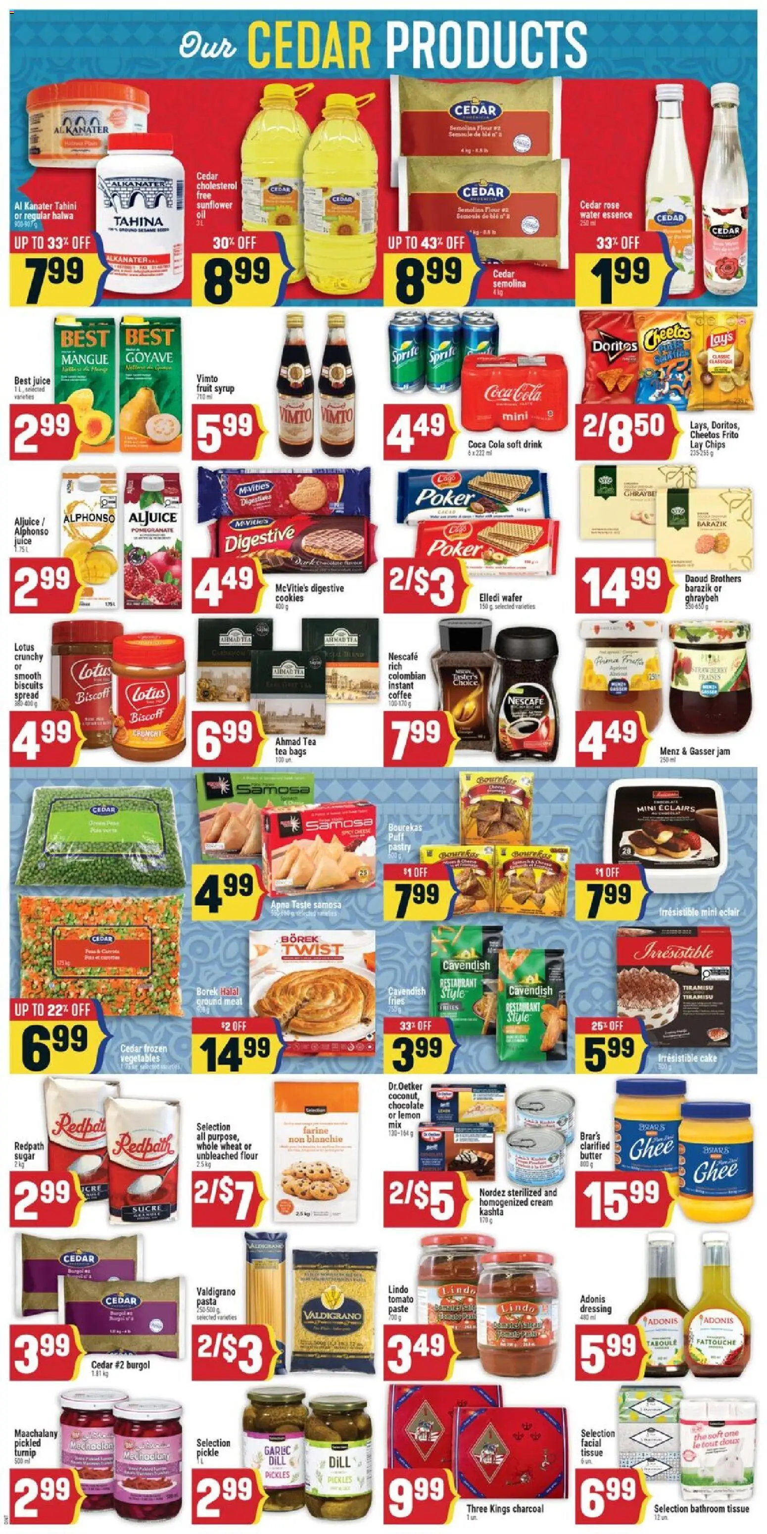 Adonis flyer valid from 12.03.2026 | Page: 6 | Products: Pasta, Chips, Cream, Coffee