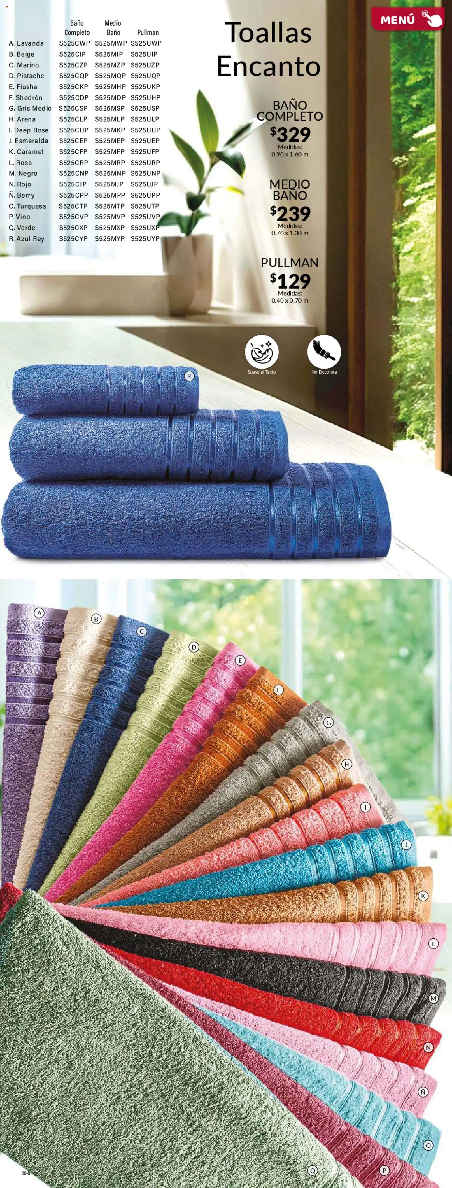 Nuevas ofertas de Colchas Concord válidas en toda la República Mexicana desde el 01.02.2026. ¡Encuentra las mejores ofertas en Colchas Concord catálogo! | Página: 117 | Productos: Vino, Toallas, Baño