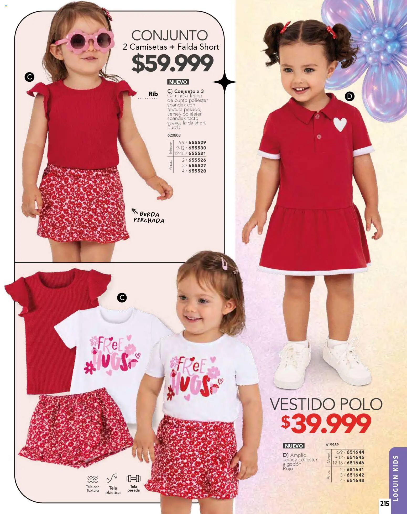 Pacifika revista - valida desde el 01.01.2026 | Página: 215 | Productos: Algodón, Camiseta, Vestido, Conjunto