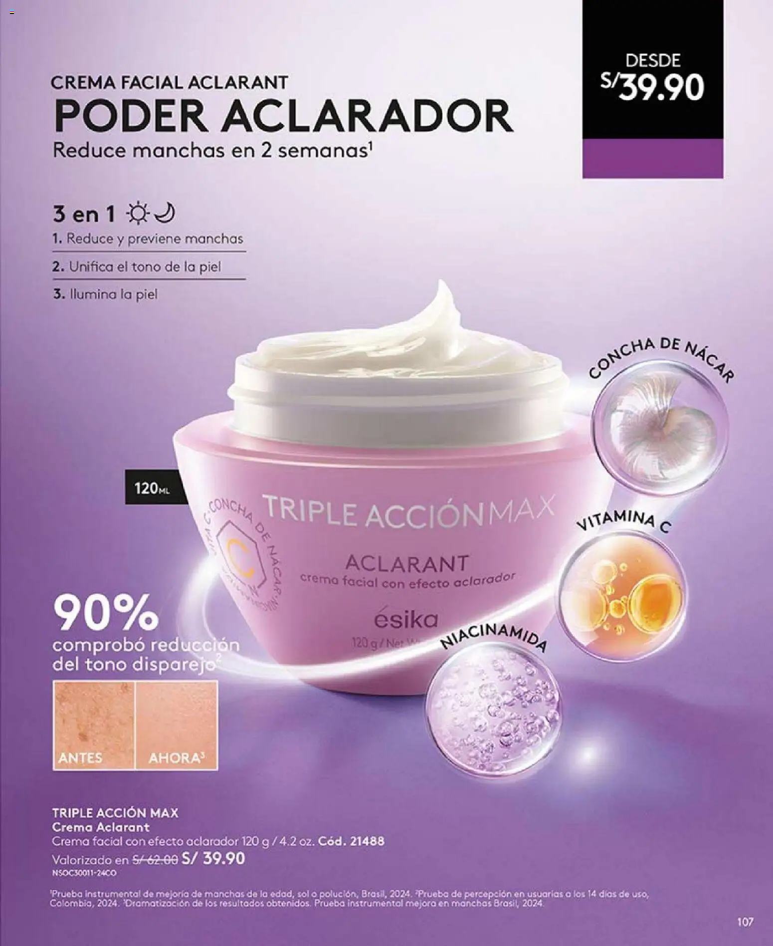 Catálogo Ésika válido desde 31.01.2026 | Página: 119 | Productos: Crema