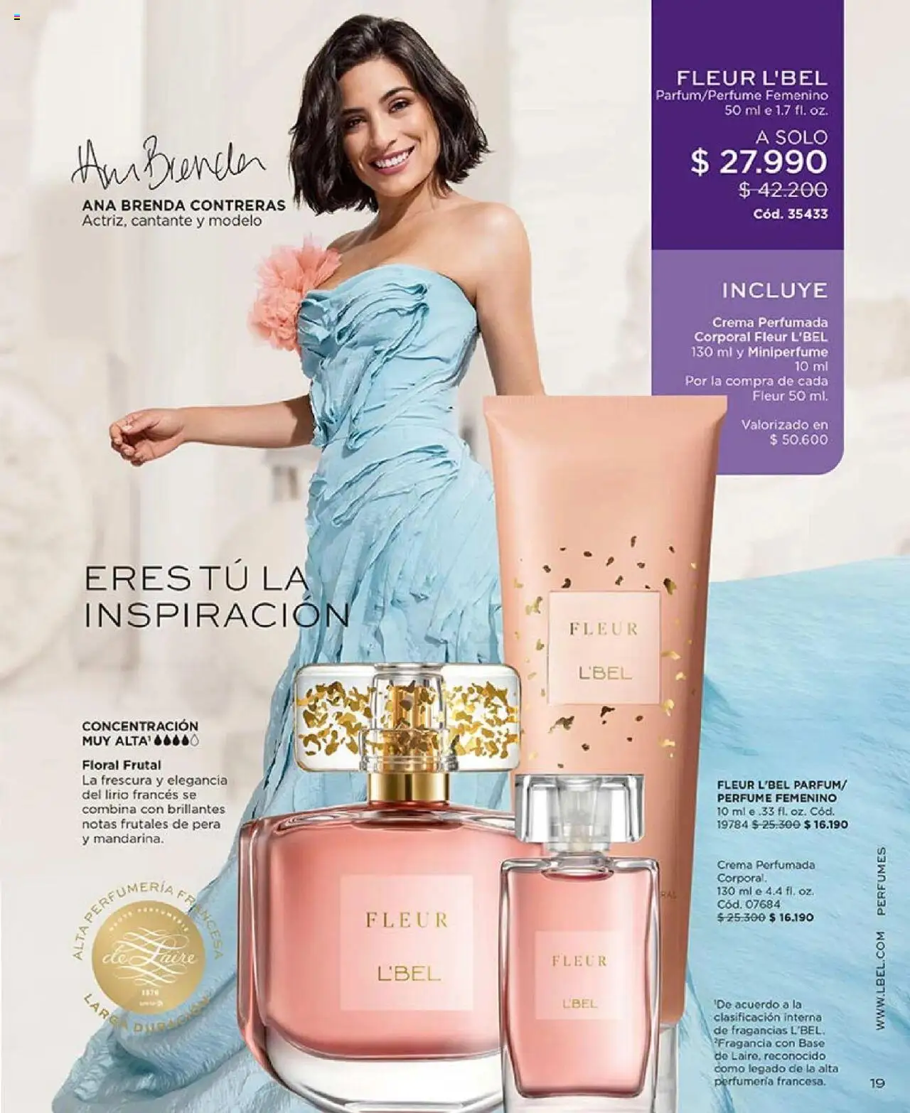 Catálogo L'Bel Campaña 16 │ válido desde el 24.09.2025 | Página: 19 | Productos: Fragancia, Base, Té, Crema