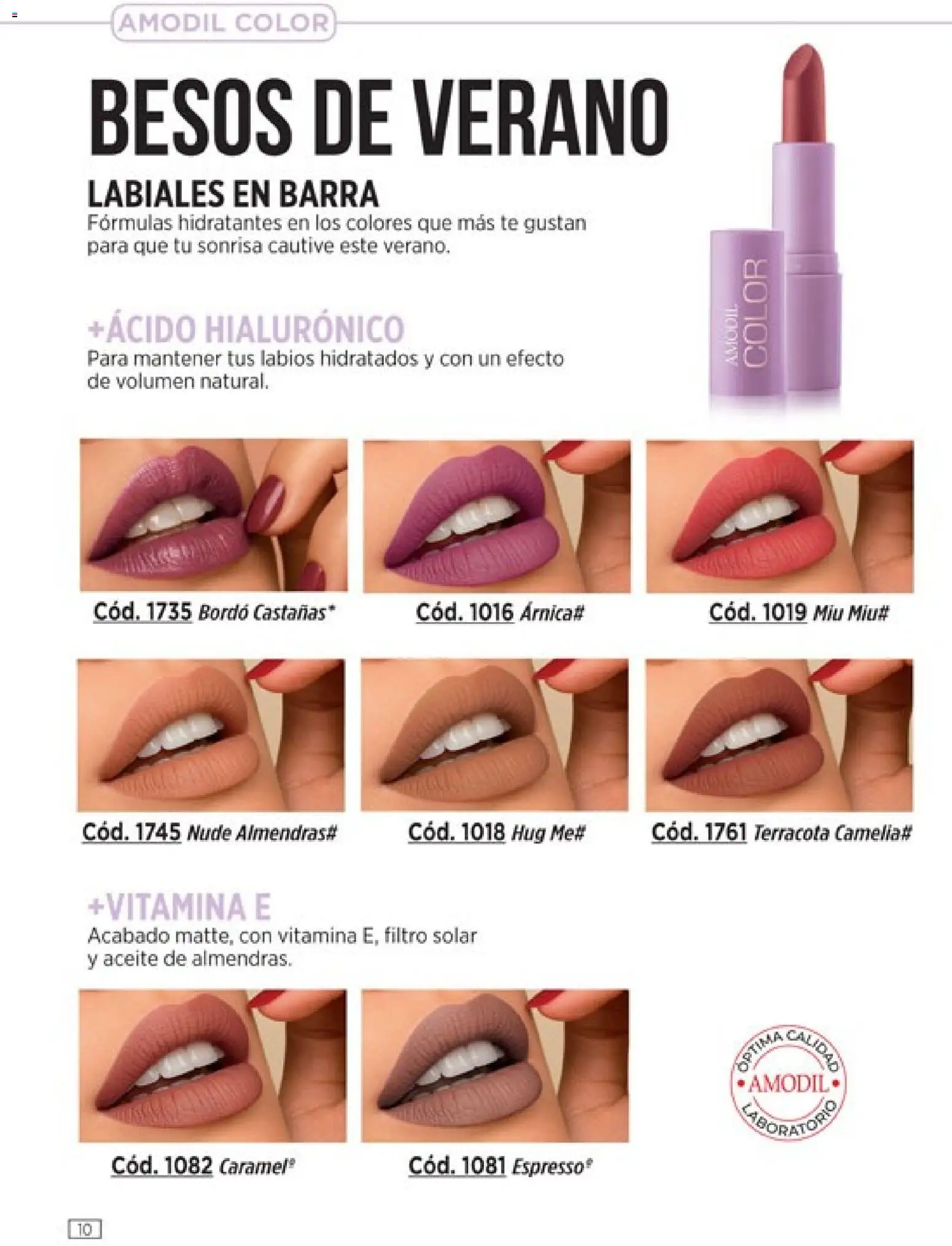 Catálogo Amodil Campaña 1/2026 │ válido desde el 01.01.2026 | Página: 10 | Productos: Aceite, Té