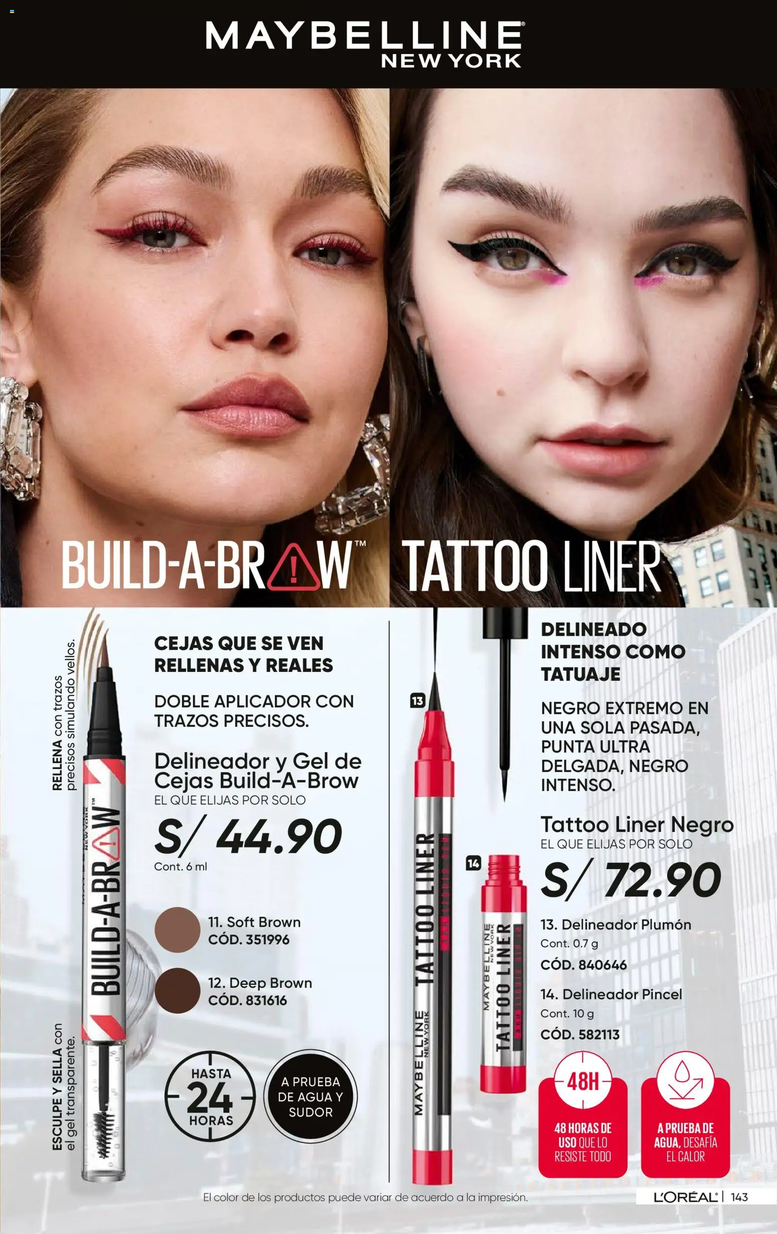 Catálogo Azzorti válido desde 16.02.2026 | Página: 146 | Productos: Delineador, Pincel