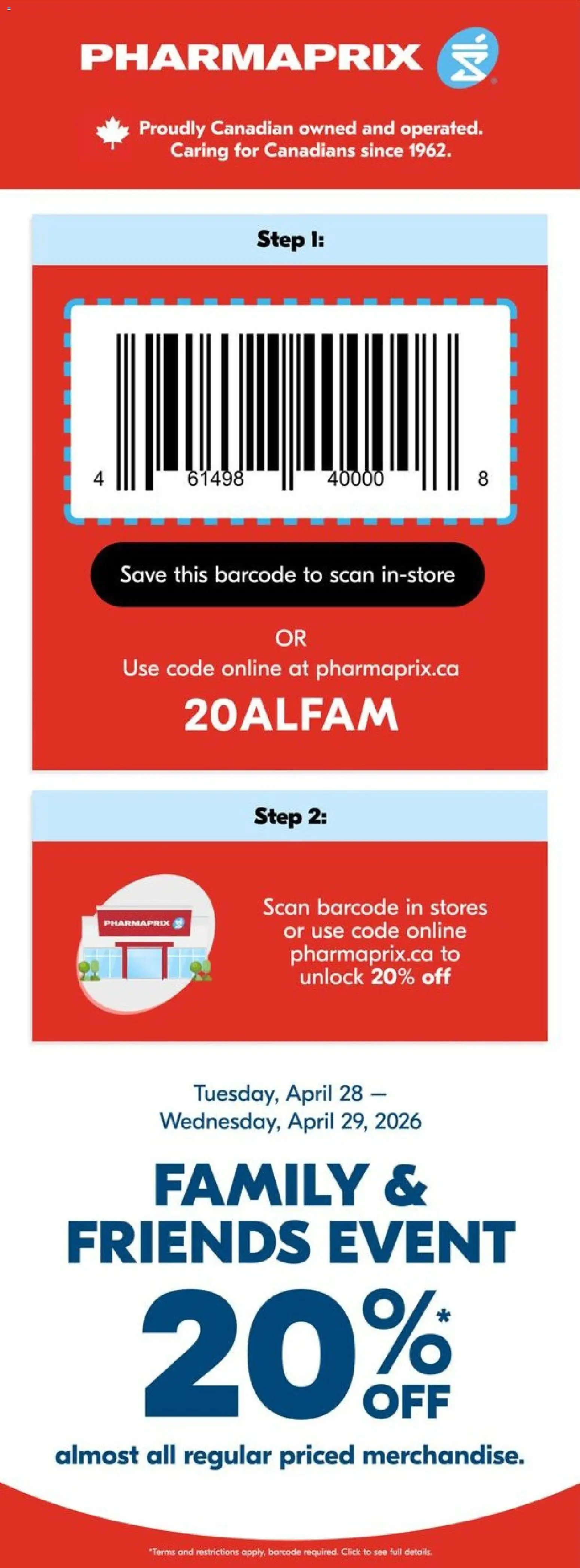 Pharmaprix flyer valid from 28.04.2026 | Page: 1