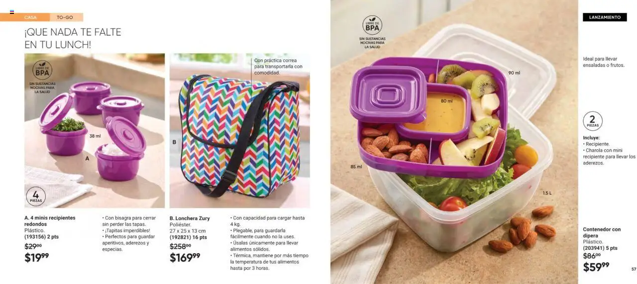 Nuevas ofertas de AVON válidas en toda la República Mexicana desde el 11.07.2025. ¡Encuentra las mejores ofertas en AVON casa & Estilo 11 2025! | Página: 29 | Productos: Bisagra, Contenedor, Té