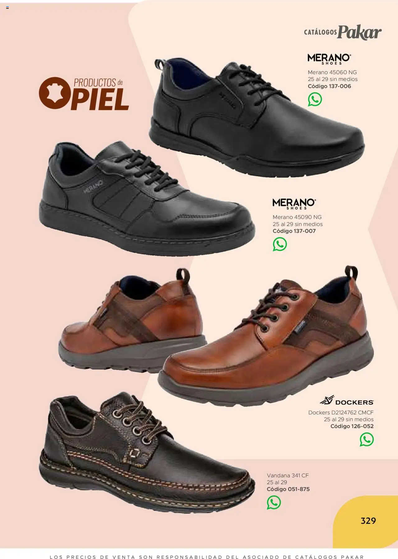 Nuevas ofertas de SC Pakar válidas en toda la República Mexicana desde el 24.07.2025. ¡Encuentra las mejores ofertas en SC Pakar - Catálogo Hombre otoño / invierno! | Página: 329