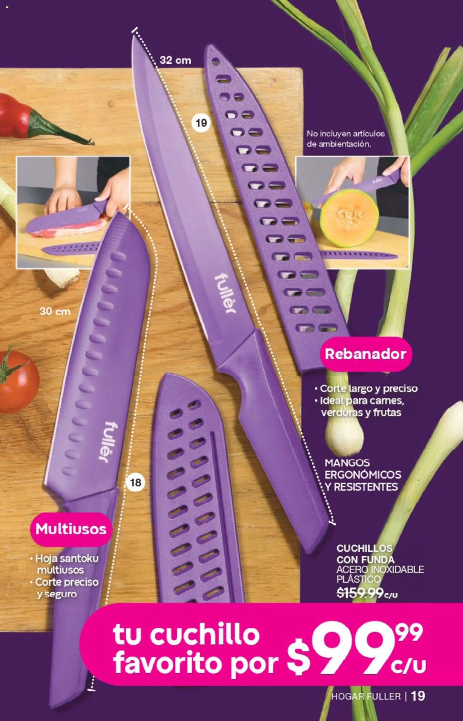 Nuevas ofertas de Fuller válidas en toda la República Mexicana desde el 04.02.2026. ¡Encuentra las mejores ofertas en Fuller campaña 22 2026! | Página: 21 | Productos: Rebanador, Funda, Cuchillo
