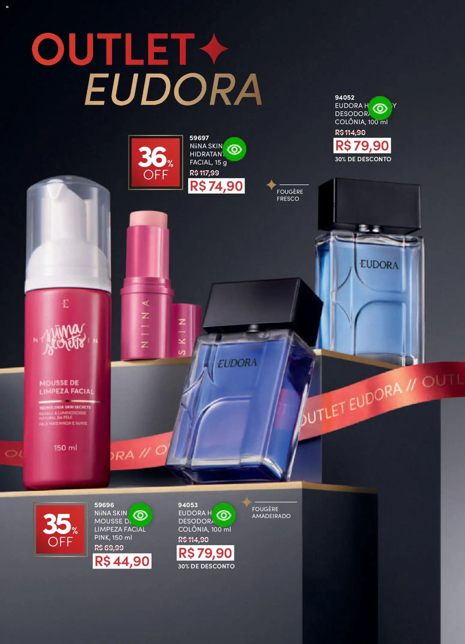 Eudora Folheto - válido de 08.01.2026 | Página: 15 | Produtos: Mousse